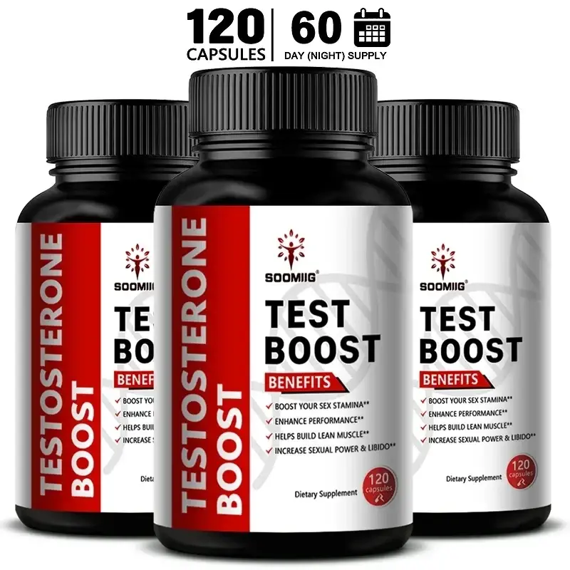 Soomiig Test Boost Capsules Testosterone Booster