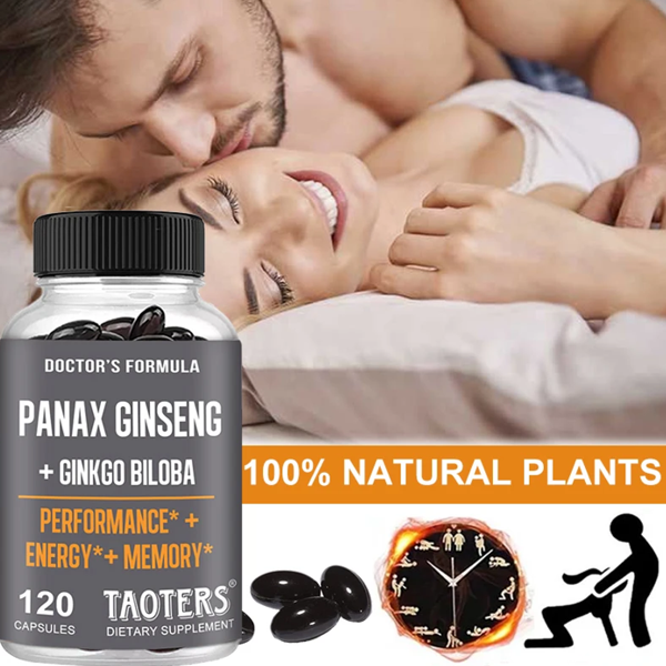 Taoters Panax Ginseng+ Ginkgo Biloba Capsules