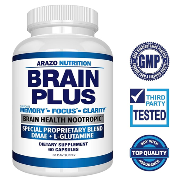 Arazo Nutrition Brain Plus Capsules