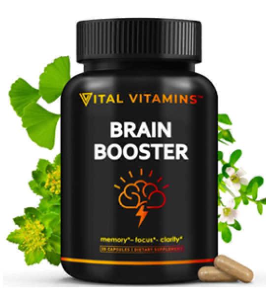 Vital Vitamins Brain Booster Capsules