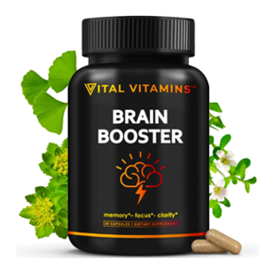 Vital Vitamins Brain Booster Capsules
