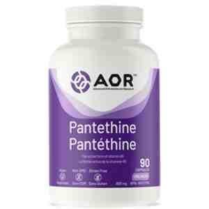 AOR Pantethine 300 mg 90 Vegan Capsules