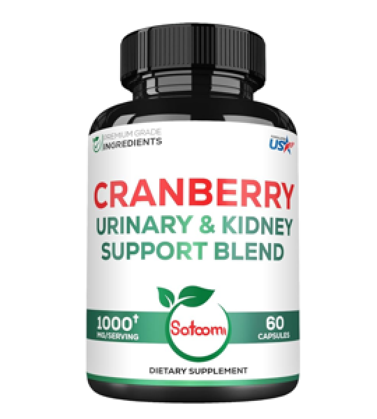 Satoom Cranberry Urinary & Kidney Support Blend Capsules
