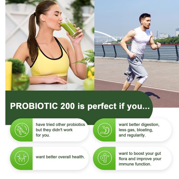 CFUFUL 200 Billion Cfu Probiotics 200 Capsules
