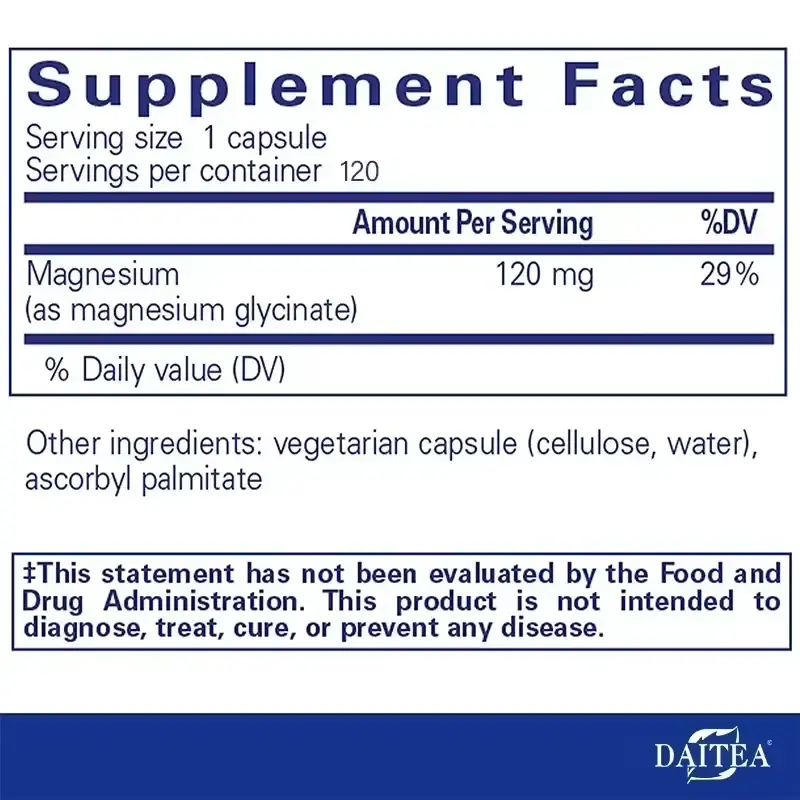 Daitea Magnesium Glycinate Capsules