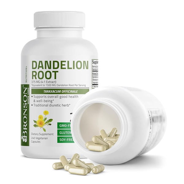 Bronson Dandelion Root Capsules