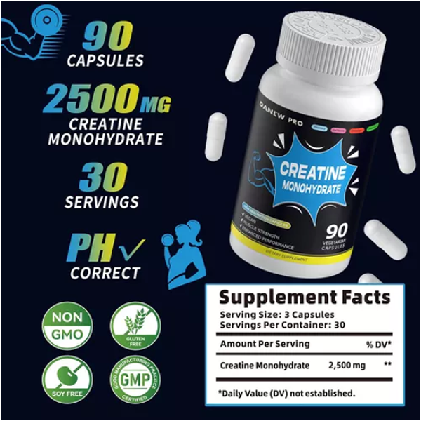 Danew Pro Creatine Monohydrate Capsules