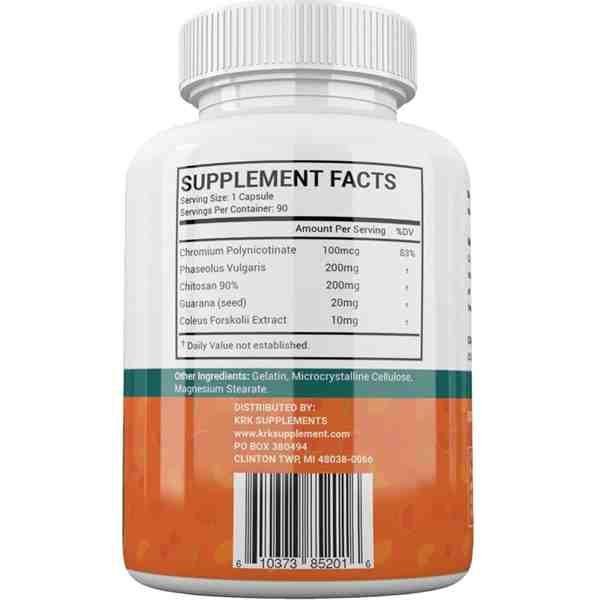 KRK Supplements Fat & Carb Blocker –90 Capsules