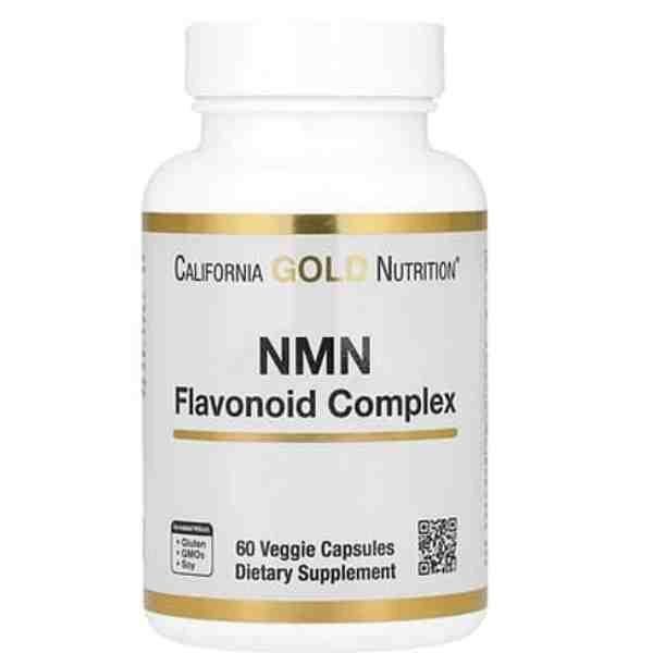 California Gold Nutrition – NMN + Flavonoid Complex |60 Capsules