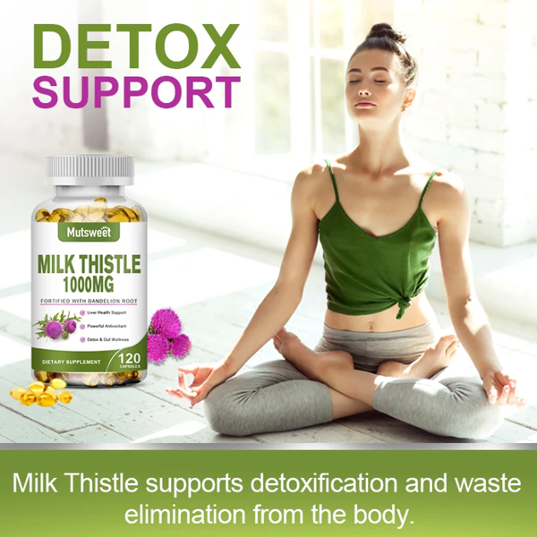 Mutsweet Milk Thistle Capsules
