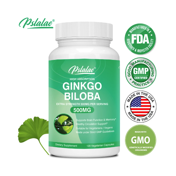 Pslalae Ginkgo Biloba 500mg Capsules