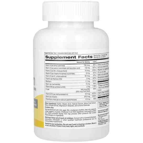 Super Nutrition SimplyOne 50+ Men Tablets