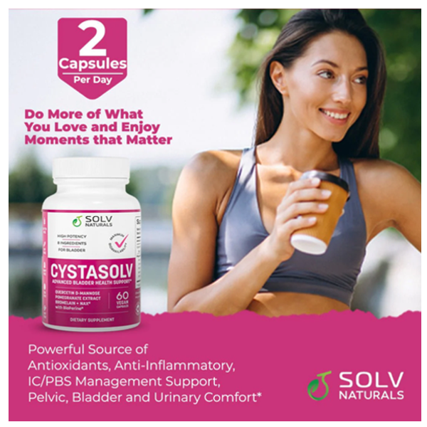 Solv Naturals Cystasolv Capsules