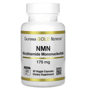 California Gold Nutrition NMN 175 Mg Capsules Per Serving