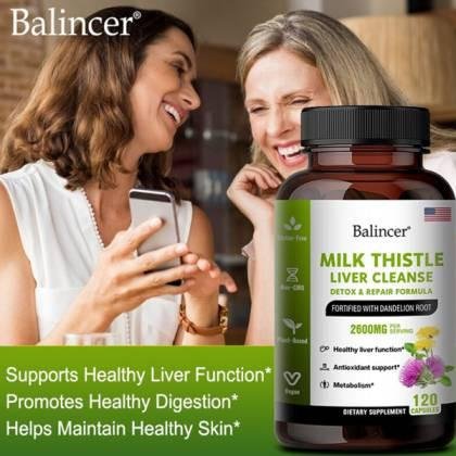 Balincer Milk Thistle Liver Cleanse