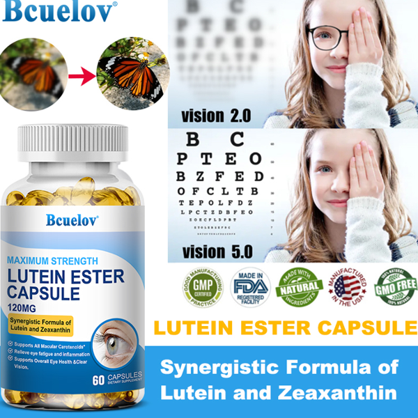 Bcuelov Eye Vitamins With Lutein Zeaxanthin Capsules
