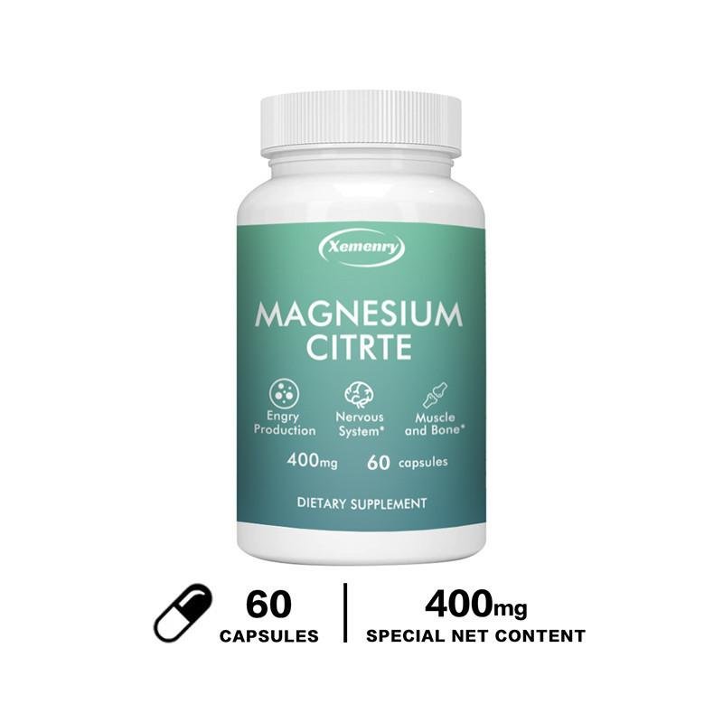 Magnesium Citrate 400mg Capsules