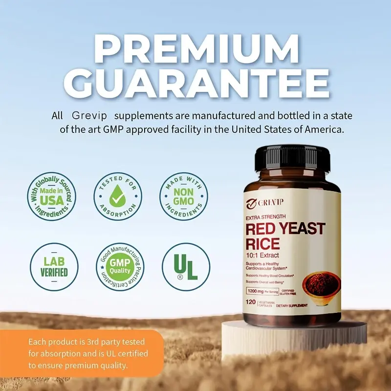 EreVip Red Yeast Rice Extract Capsules