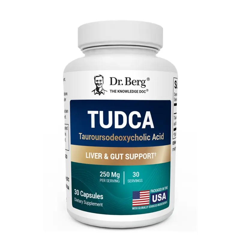 Dr. Berg TUDCA Tauroursodeoxycholic Acid