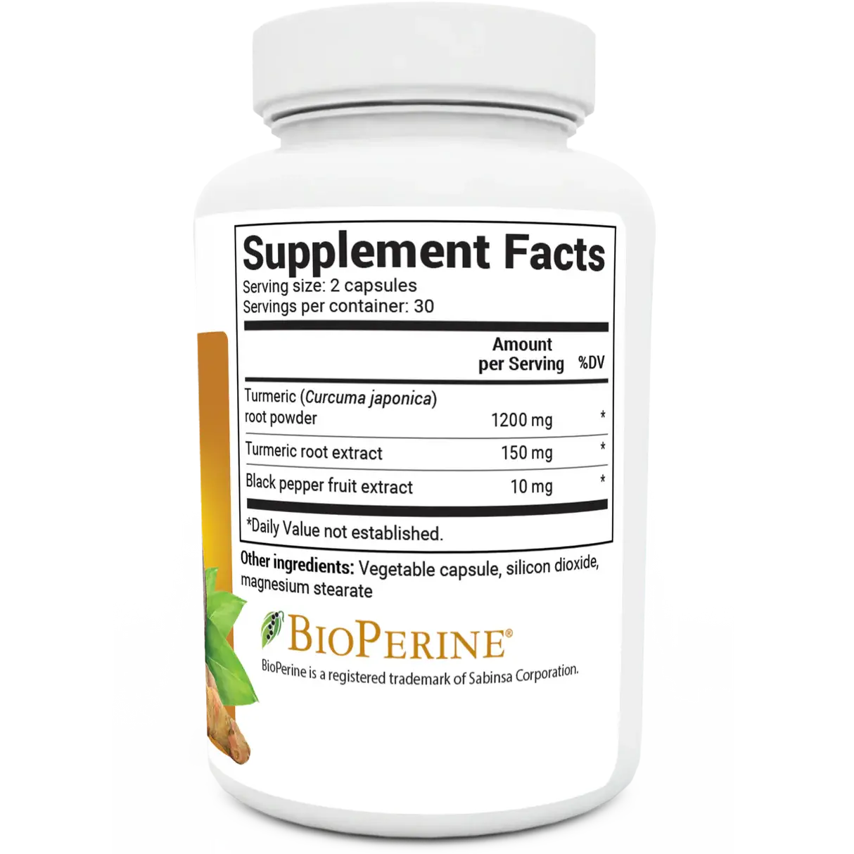 Dr. Berg Turmeric Curcumin with BioPerine